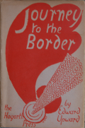 Dust jacket of Journey to the Border, designed by Vanessa Bell (sister of Virginia Woolf)